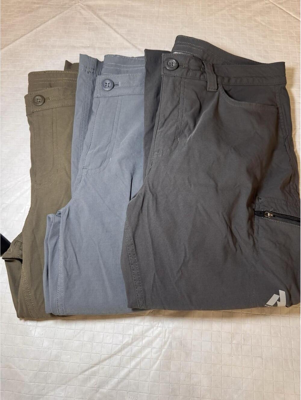 Set Of 3 Eddie Bauer First Ascent Women's Guide Pro Capris ~ 10 Tall